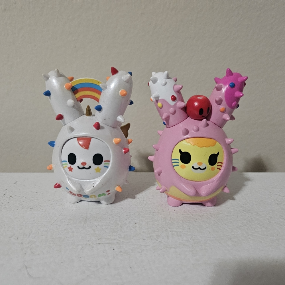Tokidoki Cactus Bunnies Series 1 - Cactus Cuties - 3" Set of 2